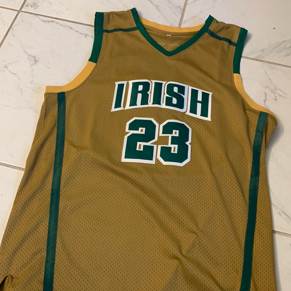 LeBron James Irish Jersey L